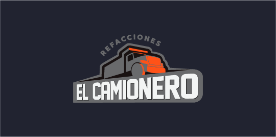 Logo de refacciones El Camionero